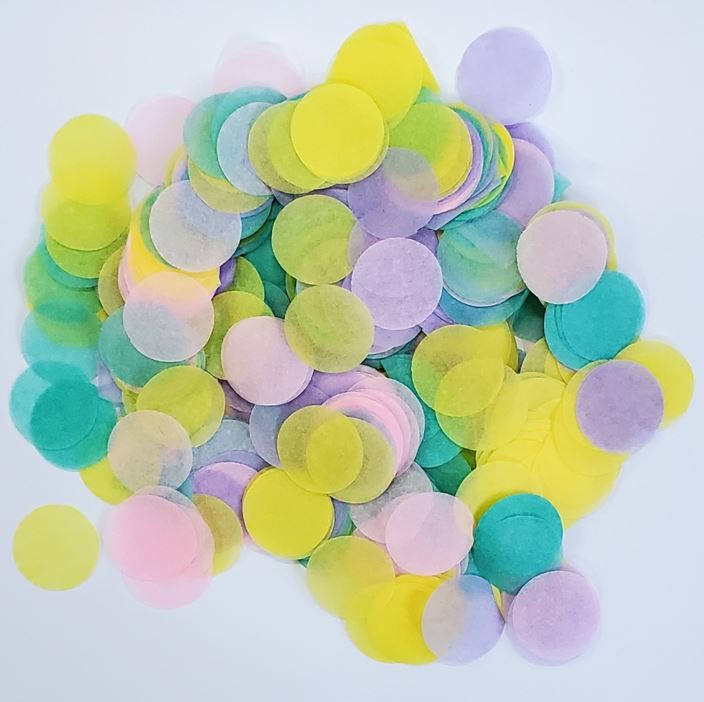 Spring Confetti Spring Round Paper Confetti | Partytime HK